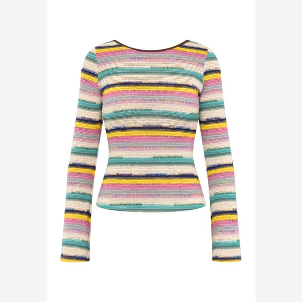 SISTERS POINT 20172 EMILA-TOP - Multi Stripes 