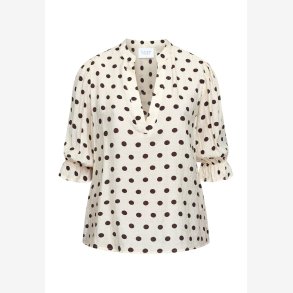 SISTERS POINT VENNY-SS9 - Cream/Brown Dot