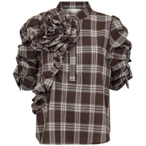 Gossia G3051 ZabinaGO Blouse - Brown Checks 
