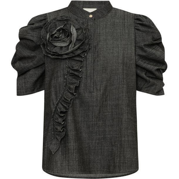 Gossia G3051 ZabinaGO Blouse - Balck Washed