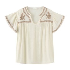 LUXZUZ 8027-2963  Vika Blouse - Cream 