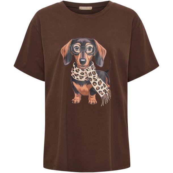 Marta 0532 MdcInge Tee - Chocolate 