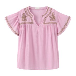 LUXZUZ 8027-2963  Vika Blouse - Light Pink 
