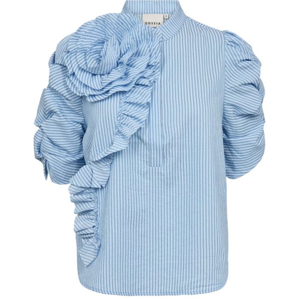 Gossia G3229 ZabinaGO Ea Blouse - Blue Stripe