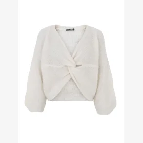 Black Colour 1255 BCBJOERK cross jumper - Off White