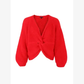 Black Colour 1255 BCBJOERK cross jumper - Red