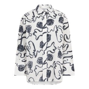 Co'Couture 500348 ElricCC LS Shirt - Navy