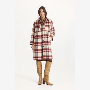 iN FRONT 16803 Carrie coat - Burgundy 