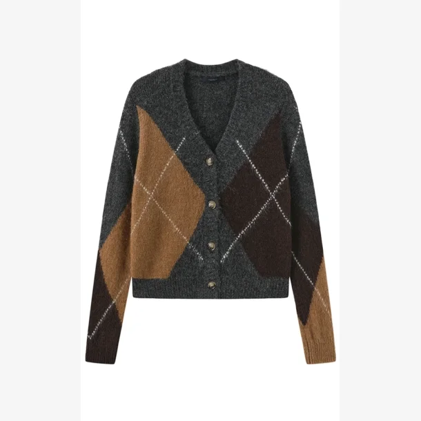  LUXZUZ 1524-3002 Zema Knit - Dark Grey Melange