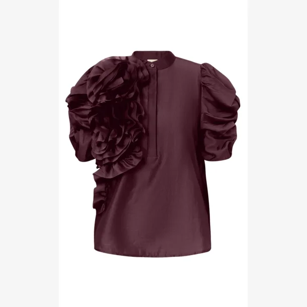 GOSSIA 1805 AnnesofiGO Blouse- Bourgogne