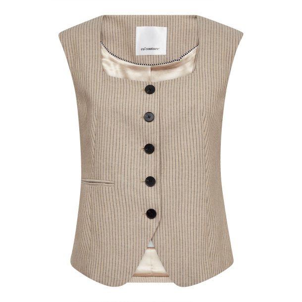 Co'couture - Nadine CC Fitted Vest - Bisquit 