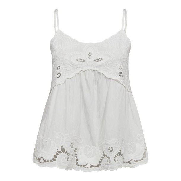 Co'couture - Astor CC Emb Singlet - White