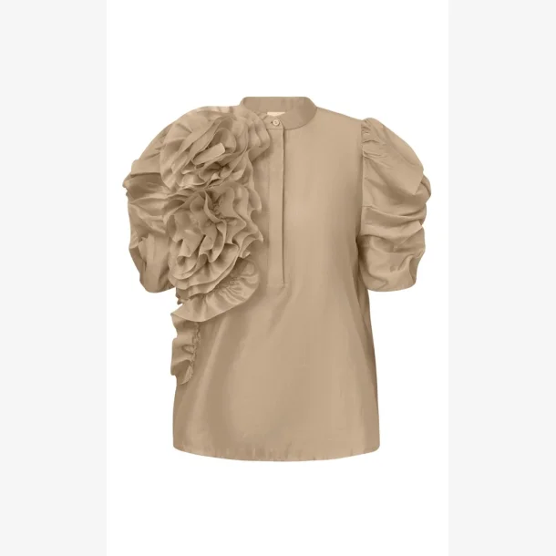GOSSIA 1805 AnnesofiGO Blouse - Dusty Champagne