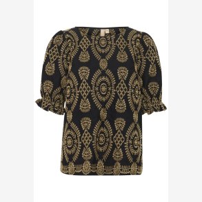 Culture 50111766 CUtia Aidy Blouse - Black - Black 