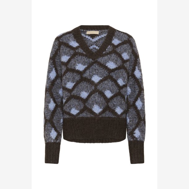 Culture 50113491 CUgilan Pullover - Brown/Blue
