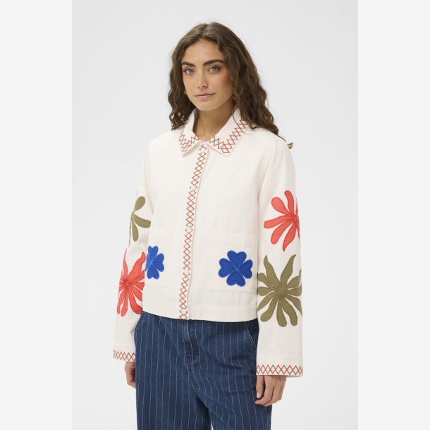 Culture 50113182 CUchrestella Jacket - Spring Gardenia