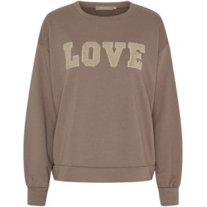 Marta 7976 MdcJessa Sweatshirt - Fango Melange