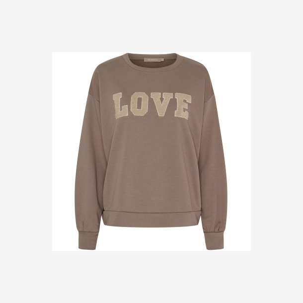 Marta 7976 MdcJessa Sweatshirt - Fango Melange