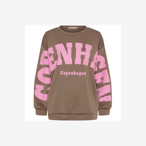 Marta 22659 MdcHbiscus Sweatshirt - Beige 