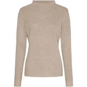 Notzy 500137 BTFELORA Pure Cashmere Pullover - Nougat Melange 
