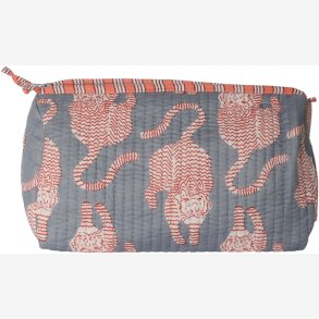 EJA AU780-997-08  Kosmetiktaske, artisan, bl�/pink, 12x20 cm