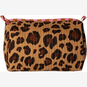 EJA AU780-998-09 Kosmetiktaske, artisan, leopard-sand/pink, 14x23