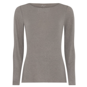 Lima Cashmere Ls Boatneck top - Fallen Rock 