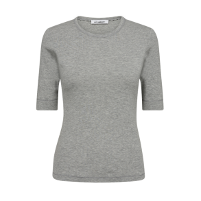 Co'couture - Granny CC SS Tee - Grey Melange