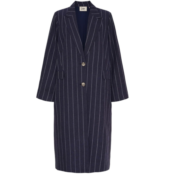 Isay 57213 Pearl Coat - Denimblue Stripe
