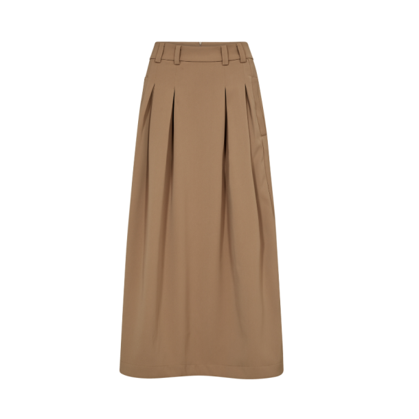 Co'couture - Anaya CC Pleat Skirt - Khaki