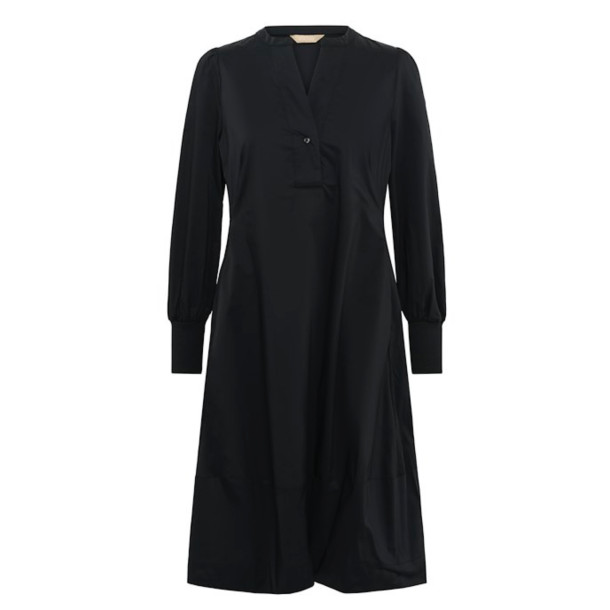 Culture 50109363 CUantoinett Rib Dress - Black