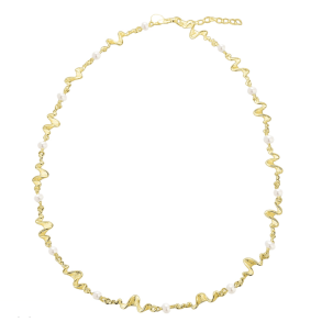Aqua Dulce 5181 Rhumba Choker Necklace - Gold 39 + 3 cm