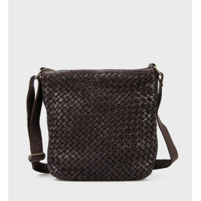 Montana 272506 Carney Braided Crossbody - Brown 