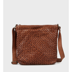 Montana 272506 Carney Braided Crossbody - Cognac 