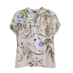 BC 40916 Zenna Blouse - Champagne Flower 