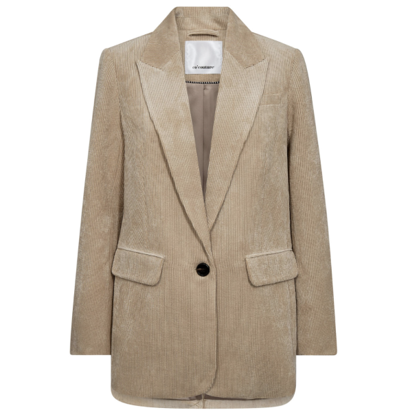 Co'couture - Daisy CC Cord Blazer - Sand  