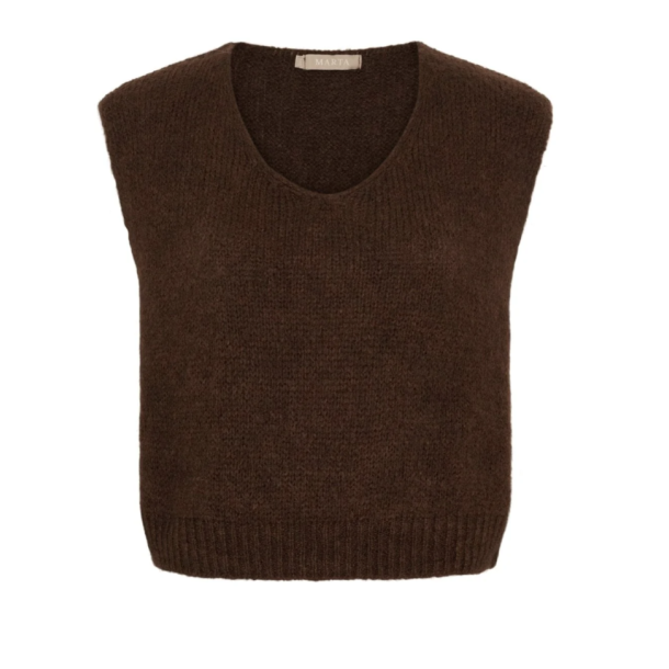 Marta 5114 MdcMarlene Vest - Chocolate 