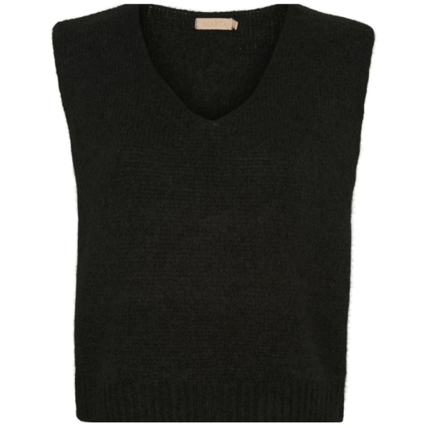 Marta 5114 MdcMarlene Vest - Black 