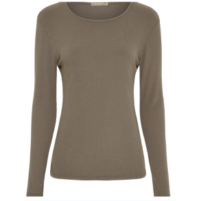 Marta 4906 MdcAster LS Tee - Fango