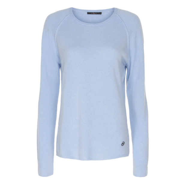 BTF 50068 Cashmere Pullover-Light Blue 