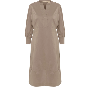 Cuantoinett sleeve dress 50110059 - Brown 