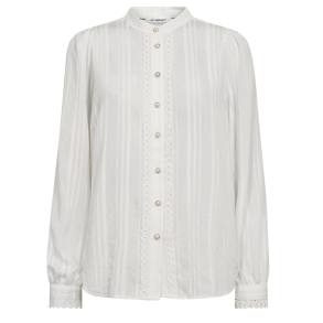 Co'couture - KesiCC Lace Shirt - White 