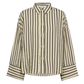 Co'couture - OxanaCC Shirt - Dark Brown 