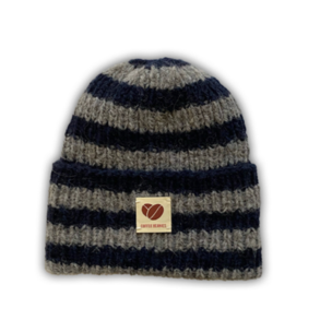  Coffee beanies 1605 Sky Beanie-  Swe Striped 