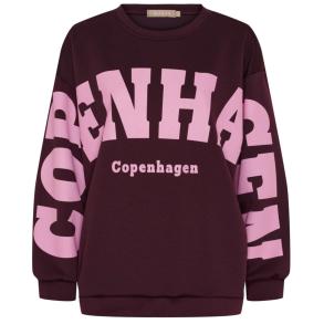  Marta 22659 MdcHbiscus Sweatshirt - Bordeaux 