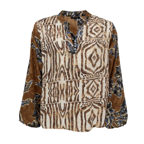 BC 39227 Luna Blouse - Lily Blue 