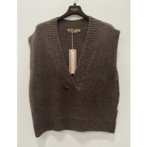 Marta KN8038 MdcLila Knit Vest - Moro 