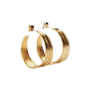  Pico Olive Studs - FG, Goldplated