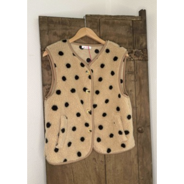 Not Sisters 11222 Lucca Vest- Beige  