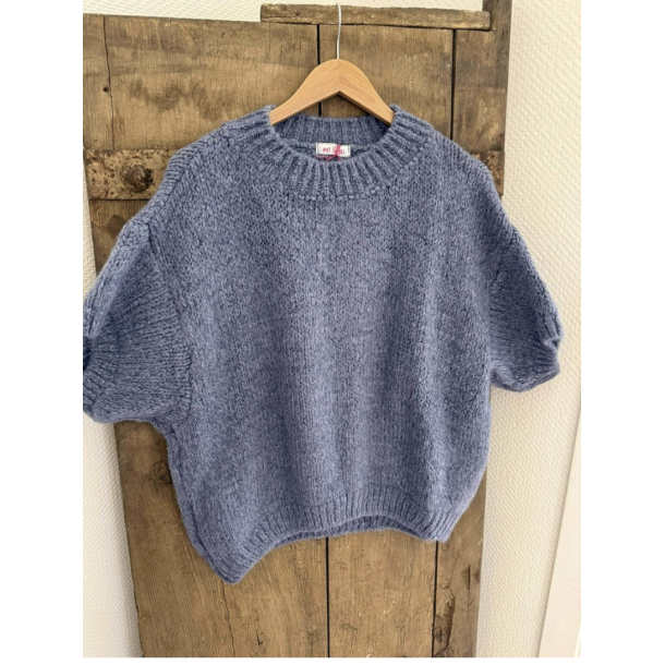  Not Sisters 24076 Violetta Knit - Jeans Blue 